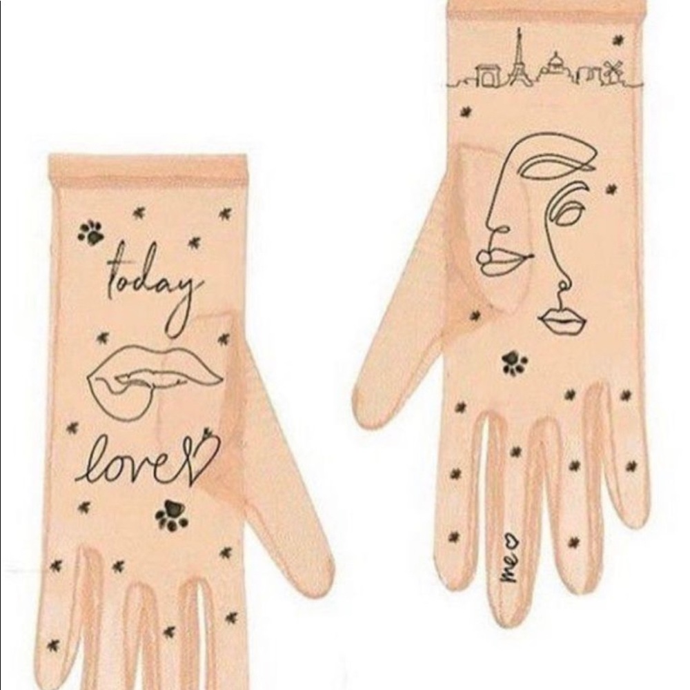 Tattoo gloves . New